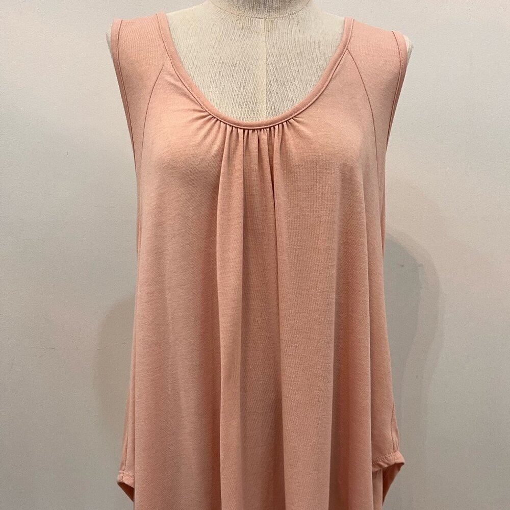 Pink Backless Top